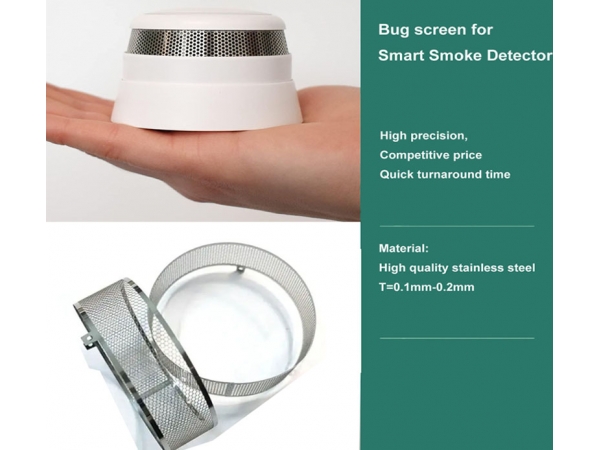 USA customer place the mass order of anti-insect screen mesh for their Wireless Interconnected Smoke Detector